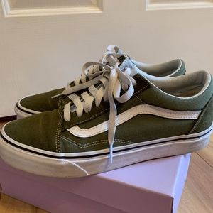 Army Green Vans